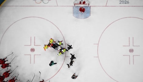 Kevin Fiala musste abtransportiert werden.