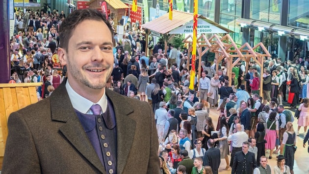 Raffael Fux ist das Mastermind des Bauernbundballs.