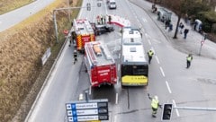 Die Unfallstelle im Überblick.