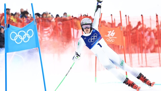 Lucas Pinheiro Braathen verzückte Brasilien mit seiner Goldmedaille im Riesentorlauf.
