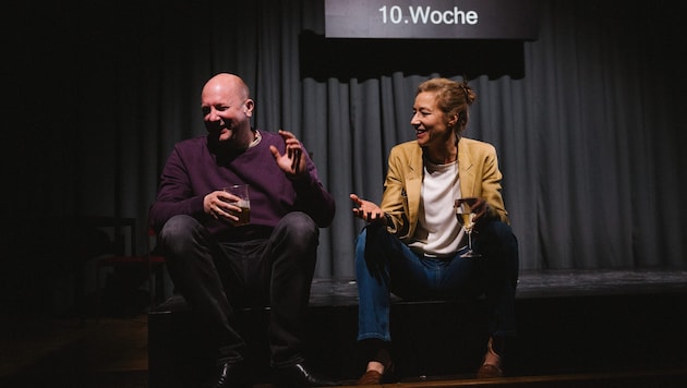 Johanna Wokalek und Tjark Bernau überzeugen in „State of the Union“ als Ehepaar in der Krise.