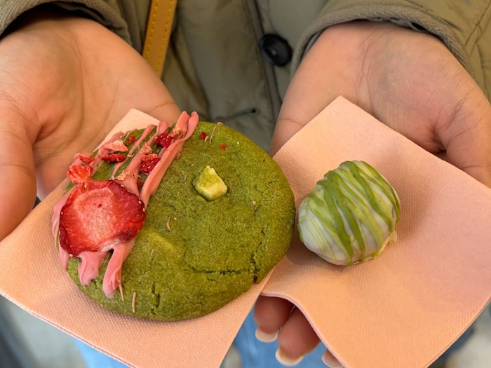 Auch Süßigkeiten gibt‘s im „matcha mood“.