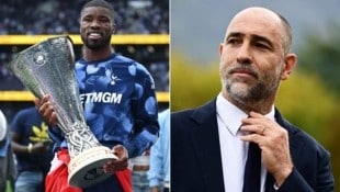 Kevin Danso (links) trainiert und spielt ab sofort unter Igor Tudor.