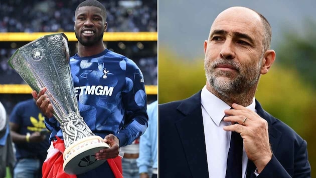 Kevin Danso (links) trainiert und spielt ab sofort unter Igor Tudor.