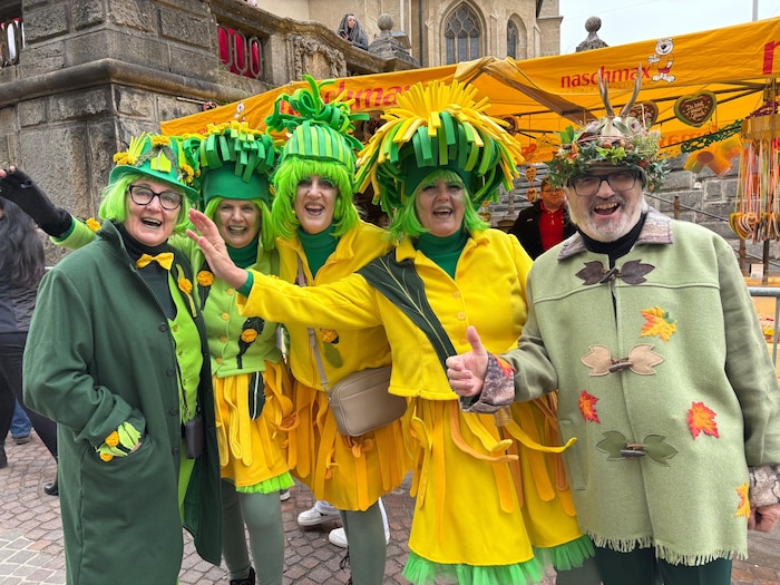 Die Narren haben Spaß.