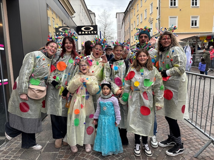 Gruppenkostüme sind beliebt.