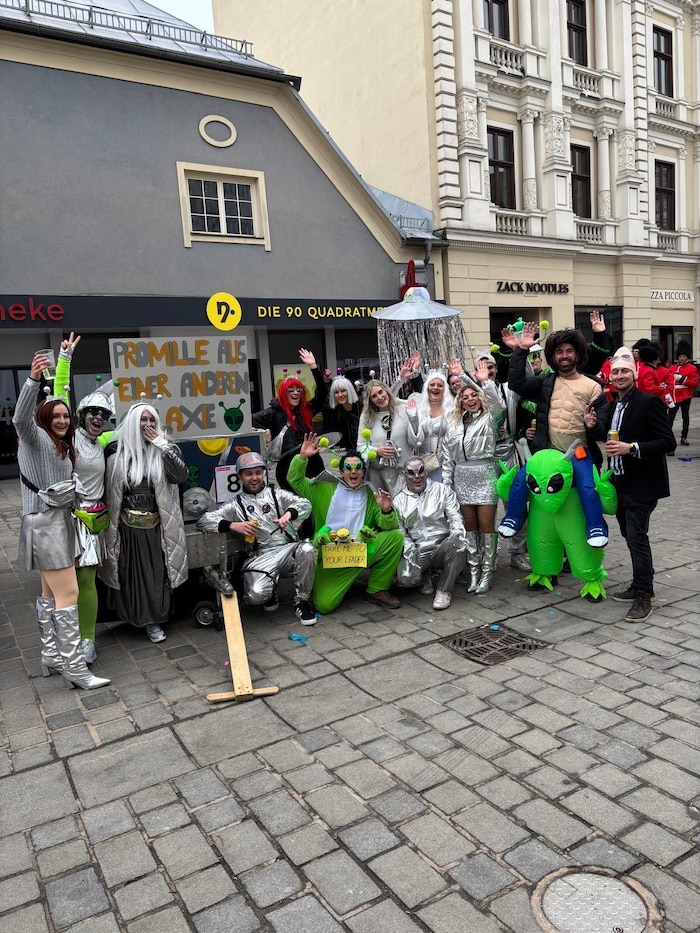 Aliens sind in Villach gelandet!