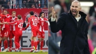 Byern (li.) jubelte bei Bremen, Christian Ilzer daheim gegen Freiburg.