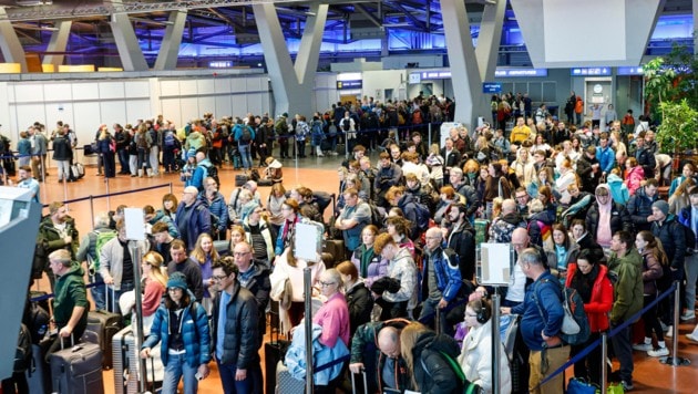 Der Terminal 2 öffnete am Samstag ausschließlich für britische Passagiere.