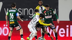 Das Oberösterreich-Derby zwischen Ried und dem LASK bot viel Dramatik.