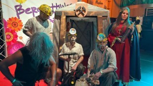 Die Besucher punkteten mit selbstgebastelten Kostümen