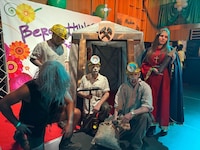 Die Besucher punkteten mit selbstgebastelten Kostümen