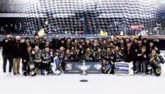 So sehen Sieger aus: Der EK Zell ist österreichischer AHL-Meister 2026.