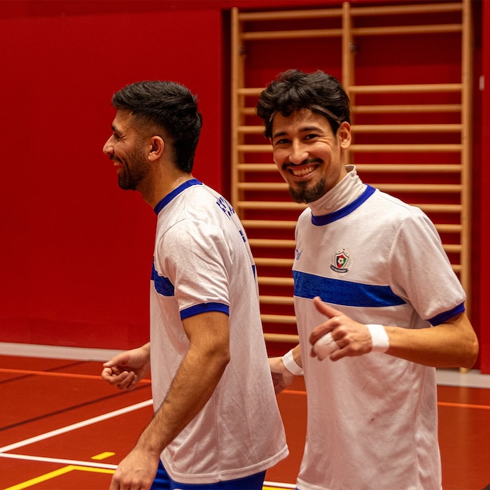 Auch der Spaß kommt beim Futsal nicht zu kurz.
