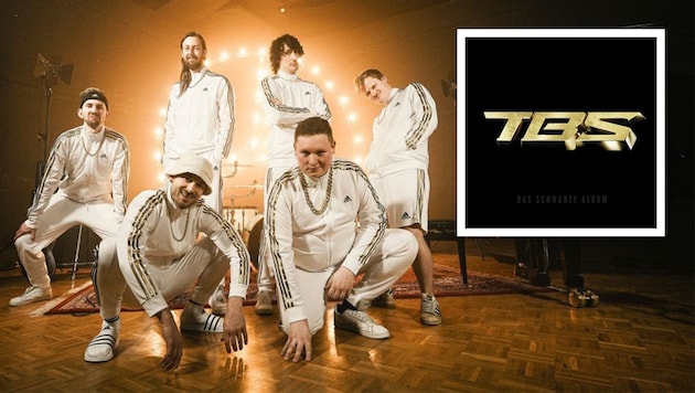 So sehen Sieger aus: Das komplette Quintett der Butcher Sisters rund um die beiden Frontmann ...