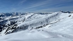 Blick über das Skigebiet Mellau-Damüls.