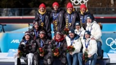 Die österreichischen Biathleten haben viele Jahre nach Auffliegen des russischen ...