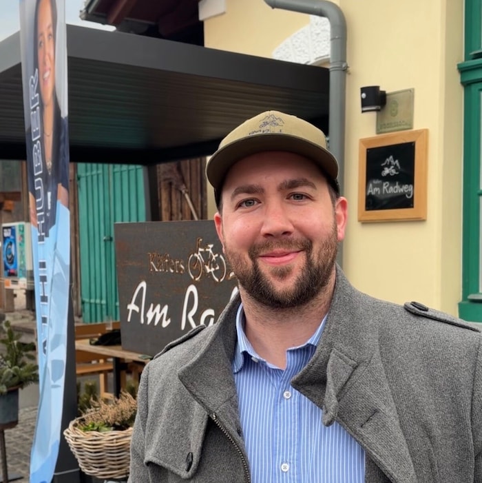 Gastronom und Ex-ÖSV-Koch Raphael Käfer kreiert eine goldene Spezialität.