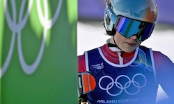 Julia Scheib war nach dem Olympischen Riesentorlauf schwer enttäuscht.