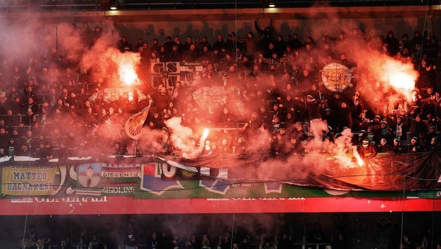 100,000 euro fine and partial stadium bans for Rapid