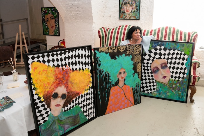 Insgesamt kaufte die Sopranistin vier Bilder für ihre Privatwohnung.