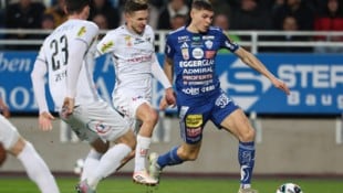 Zwischen Hartberg und Altach gab es ein torloses Remis.