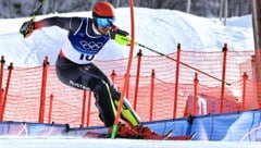 Manuel Feller greift heute im Slalom nach einer Olympia-Medaille.