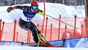 Manuel Feller greift heute im Slalom nach einer Olympia-Medaille.