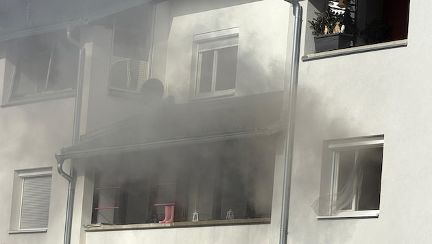 Am Sonntag brannte es im steirischen Gratwein.