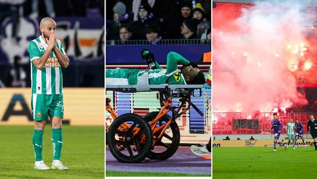 Aus welcher Perspektive heraus man auch aufs Derby blickt – für Rapid war‘s eines zum Vergessen.