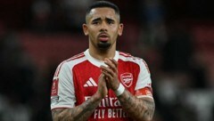Auch wenn er nicht so dreinschaut, Gabriel Jesus ist mit dem FC Arsenal im FA Cup eine Runde ...