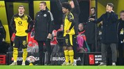 Ex-Bullen bei Dortmund: Marcel Sabitzer (li.), Karim Adeyemi (Mitte), Niko Kovac (r.)