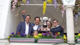 Heuer kommt Gmunden ohne Pokal ins Rathaus.