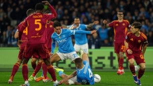 Viel Gewusel am Feld, aber kein Sieger bei SSC Napoli gegen AS Rom