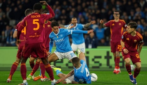 Viel Gewusel am Feld, aber kein Sieger bei SSC Napoli gegen AS Rom