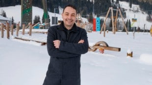 Stefan Lanner ist froh, dass sich im Ort wieder etwas rührt, und ist stolz auf den Motorikpark