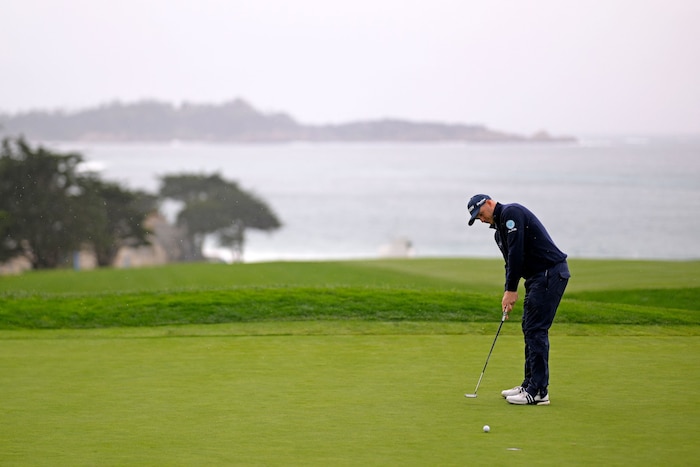 Sepp Straka spielte in Pebble Beach ganz stark.