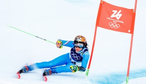 Nach dem Sieg im Super-G fuhr Federica Brignone auch im Riesentorlauf zu Gold.