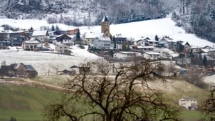 Der Ortsteil Batschuns der Gemeinde Zwischenwasser.