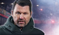 Rapid-Sportchef Markus Katzer äußerte sich zum Pyro-Eklat der grün-weißen Fans nach dem Wiener ...