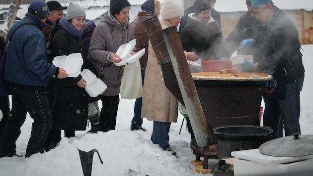 Die Ukrainer müssen gerade den härtesten Winter in diesem Krieg durchstehen.