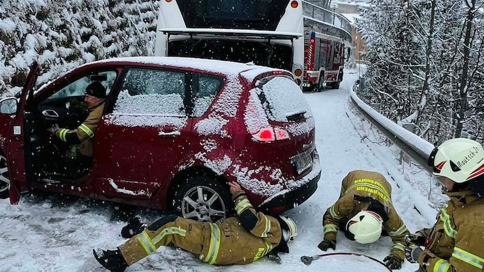 15 Feuerwehrleute aus Bischofshofen waren im Einsatz.