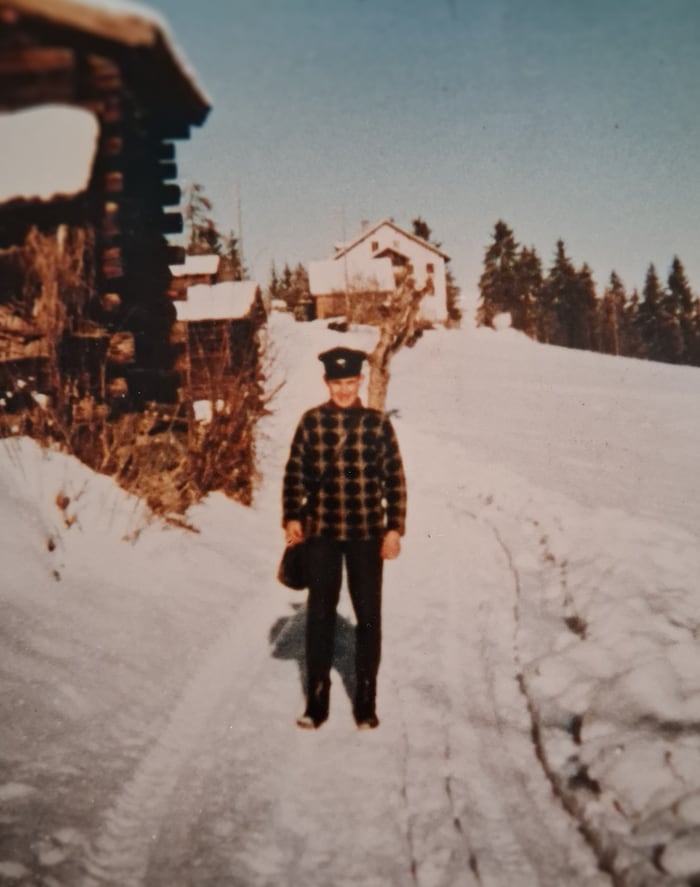 Später wurde Othmar Egger Briefträger und ging Jahrzehnte von Haus zu Haus.