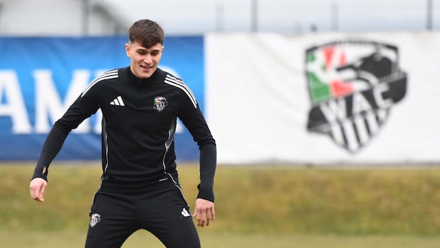 Emin Kujovic könnte am Wochenende bei Rapid für den WAC debütieren.