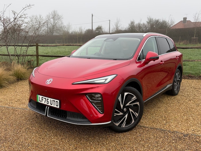 Der MGS6 ist das elektrische Topmodell der Marke.