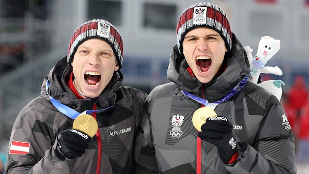 Austria's GOLDEN super team duo: Jan Hörl and Stephan Embacher