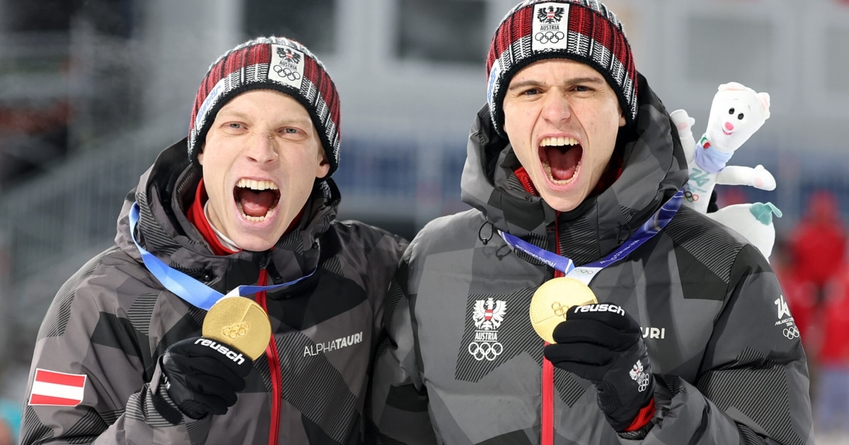 Victory in the Snowstorm — Hörl and Embacher Crowned Olympic Super‑Team Gold!