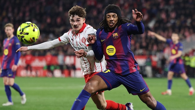 Einen gebrauchten Abend haben die Spieler des FC Barcelona beim Gastspiel in Girona gehabt …