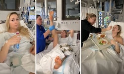 Lindsey Vonn gewährte ihren Fans auf Instagram einen Einblick in ihr einwöchiges Leben im ...
