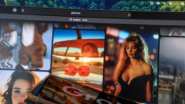 Grok hatte X im Jänner mit KI-veränderten, fast nackten Bildern von realen Personen ...